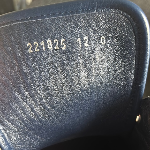 Gucci Men's Navy High-Top Sneakers - Picture 7 of 16